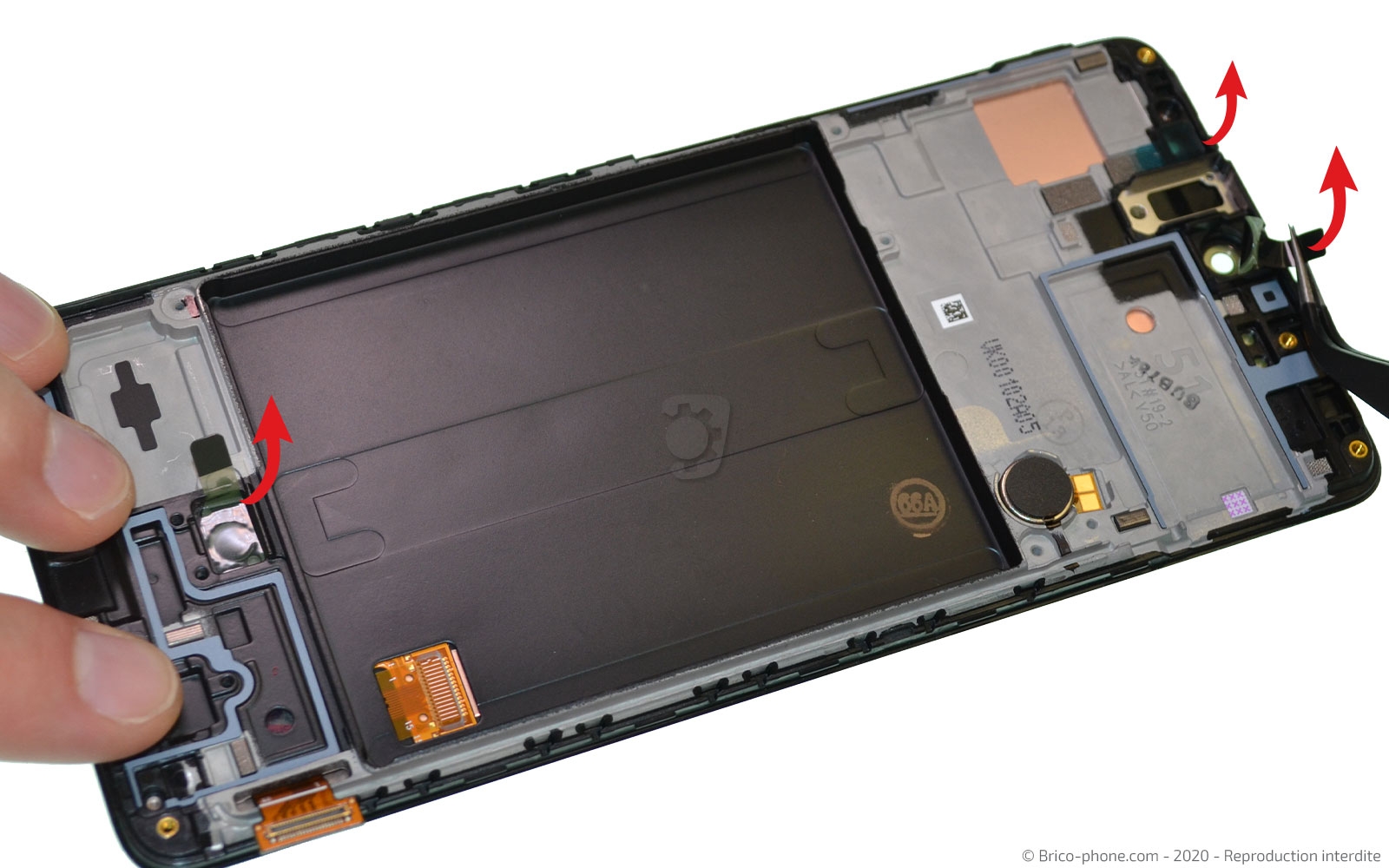 Changement du bloc écran  sur Galaxy A51 photo 1